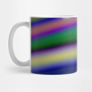 red blue green pink abstract art Mug